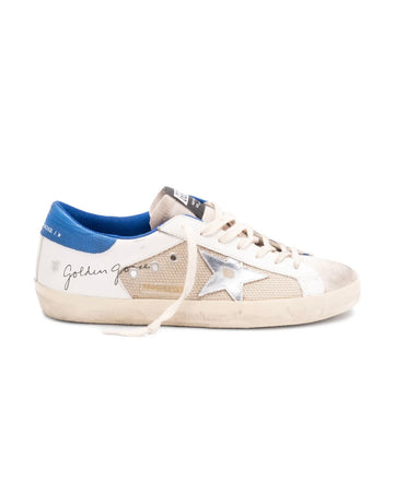 Golden Goose Super-Star “Blue Silver Star”