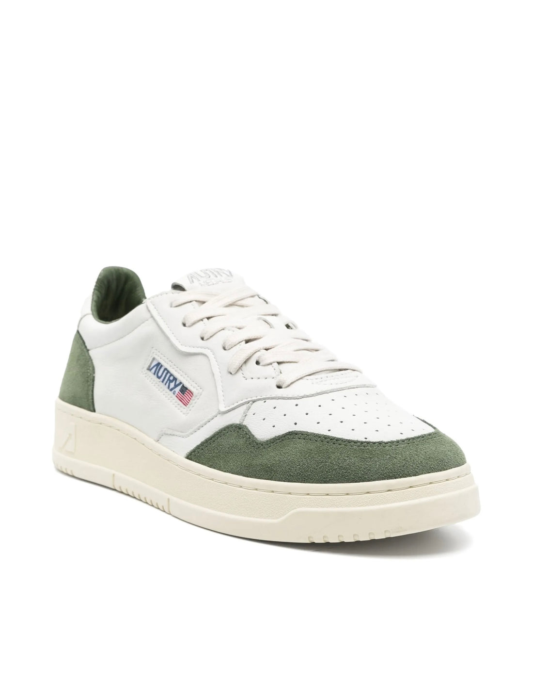 Autry Medalist “White/Green”