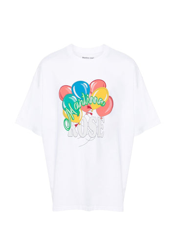 MARTINE ROSE Logo print T-shirt