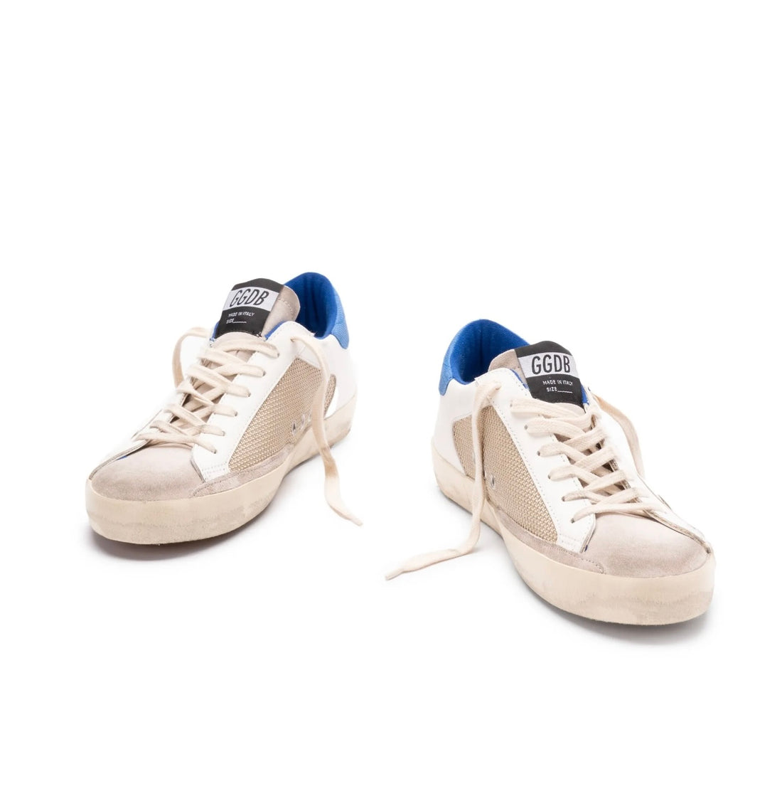 Golden Goose Super-Star “Blue Silver Star”