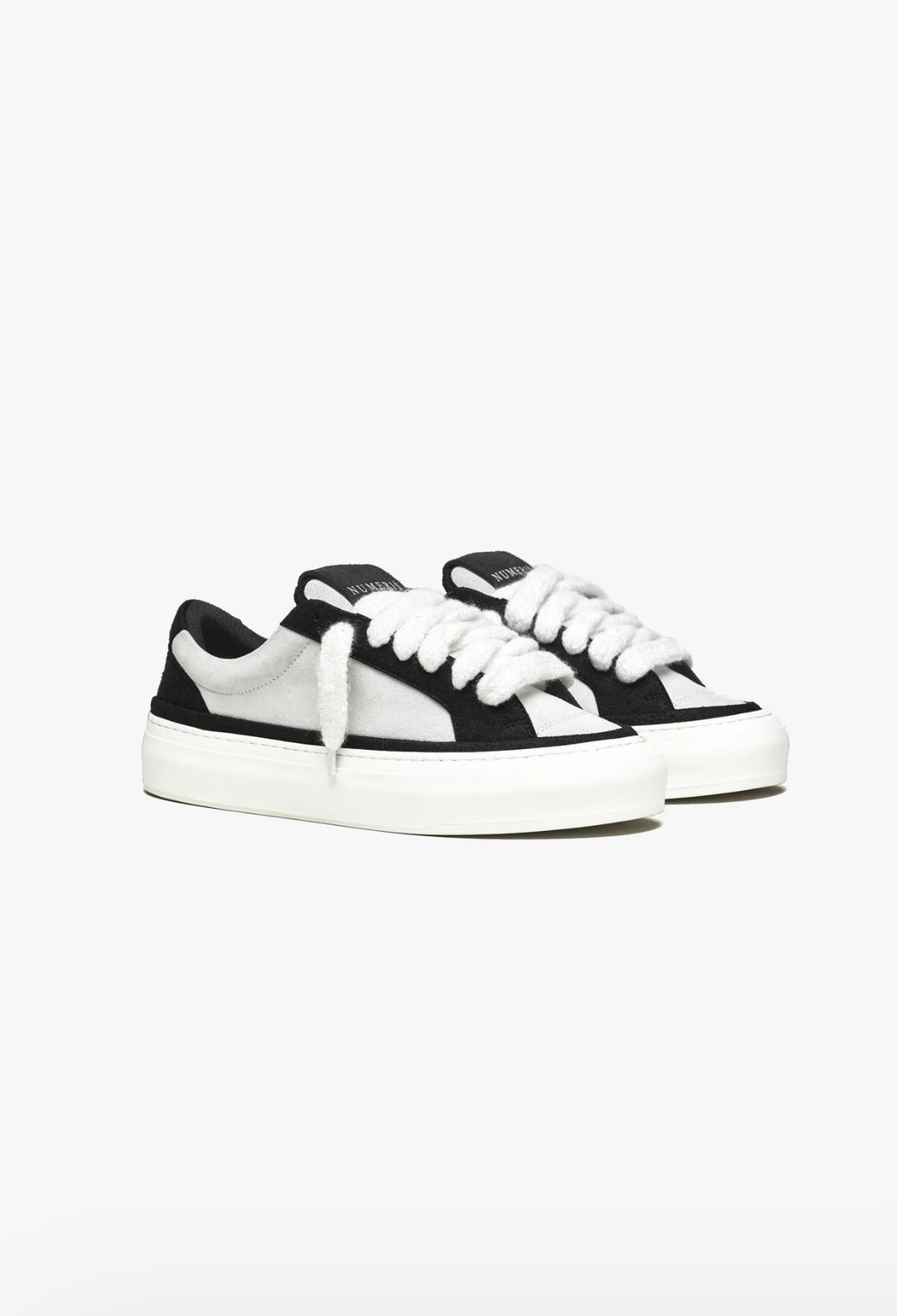 NOMERIS Black & White Classic Sneakers