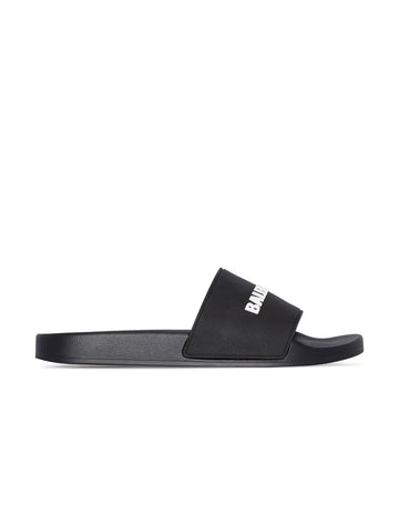 Balenciaga Pool Slide Black White